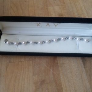 Kay Jewelers Real Pearl Bracelet